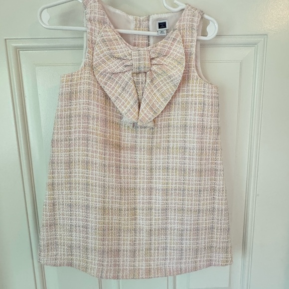 Janie and Jack Pink Plaid Dress - Picture 1 of 1